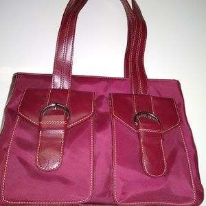 Reaction by Kenneth Cole Purse NWOT Leather /Nylon